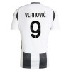 Conjunto (Camiseta+Pantalón Corto) Juventus Vlahovic 9 Primera Equipación 2024-25 - Niño